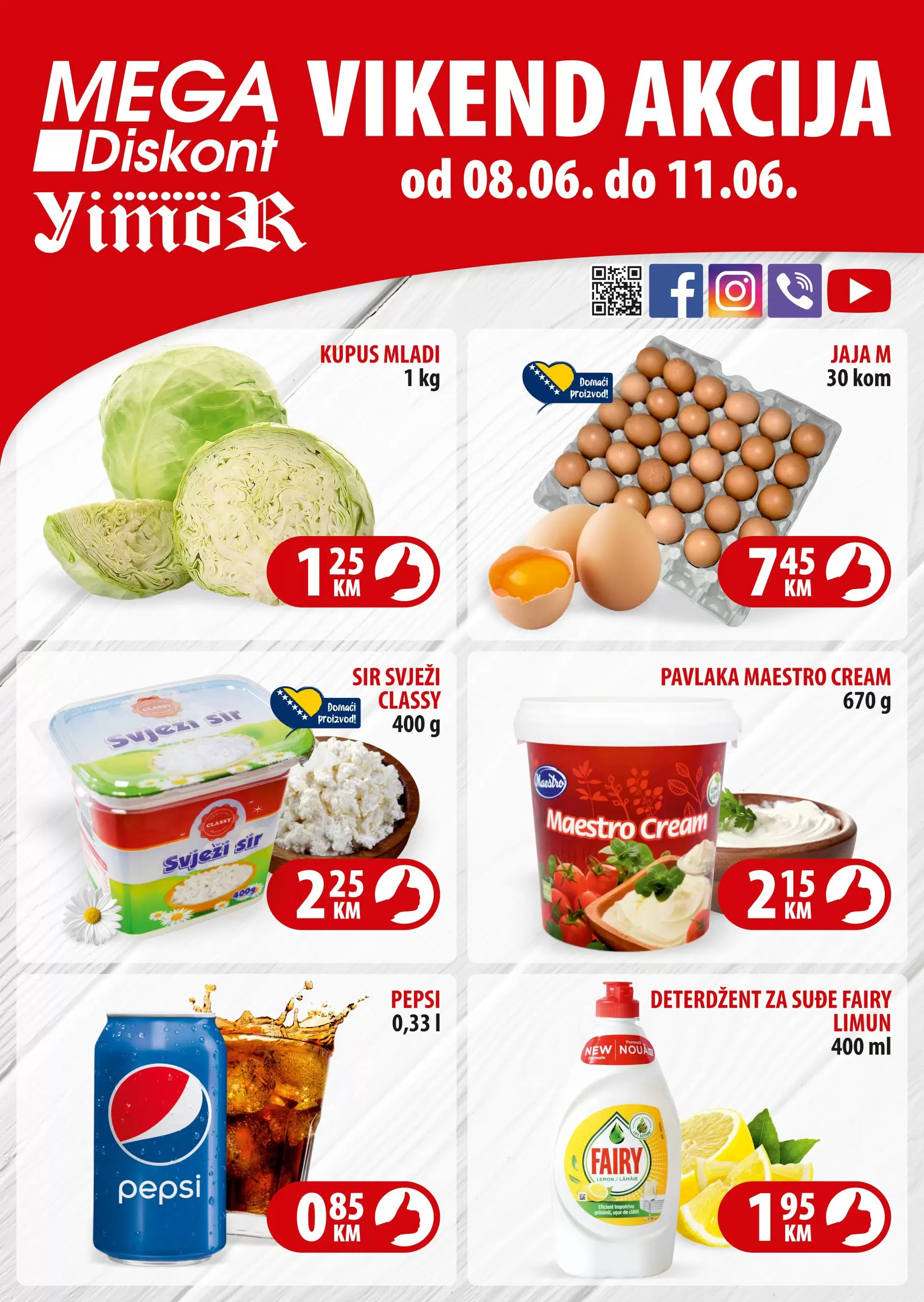 Mega Diskont vikend akcija 8-11.6.2023.