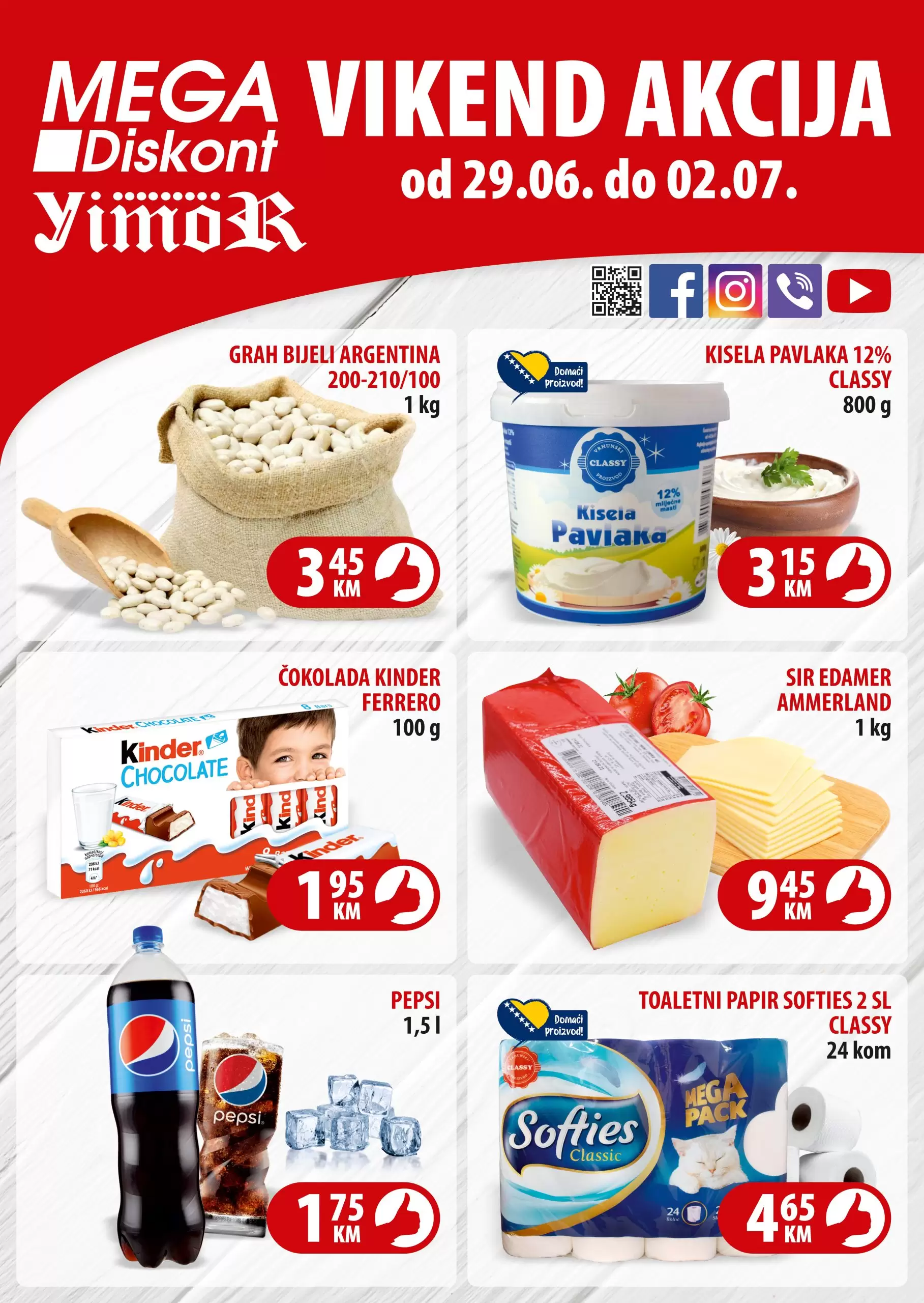 Mega Diskont vikend akcija 29.6-2.7.2023.