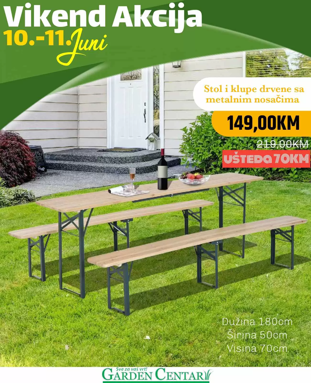 Garden Centar vikend akcija10-11.6.2023. 