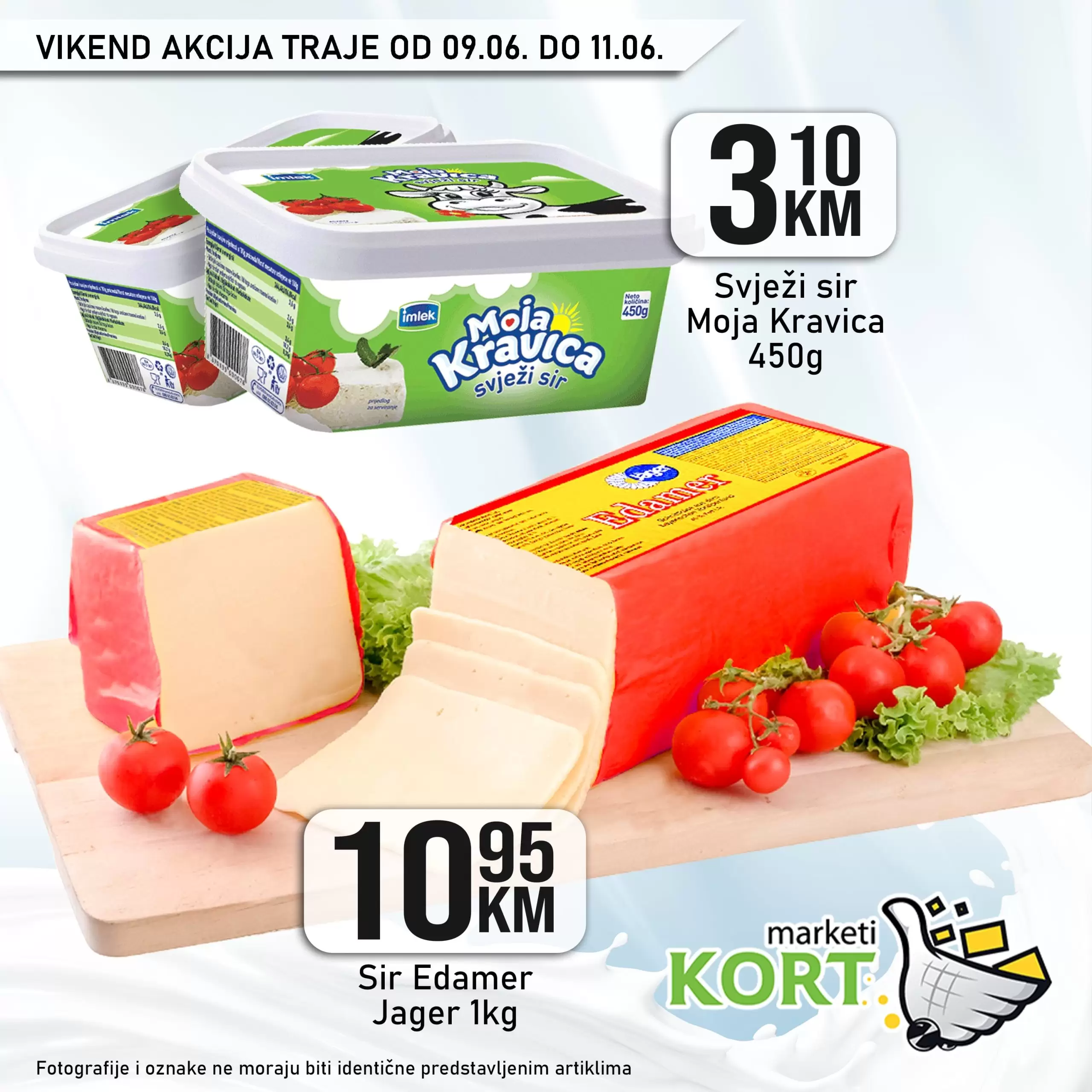 Kort vikend akcija 9-11.6.2023.