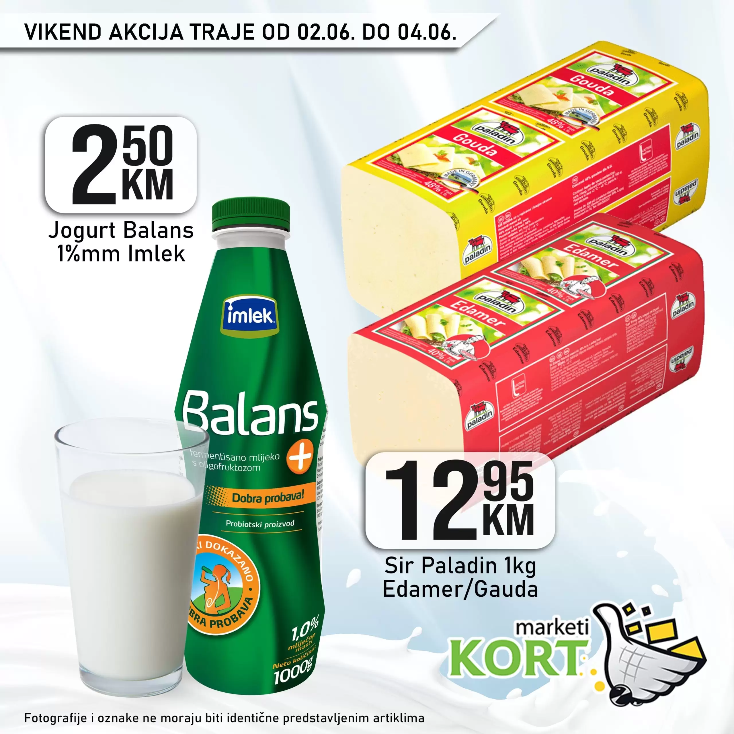 Kort vikend akcija 2-4.6.2023. 