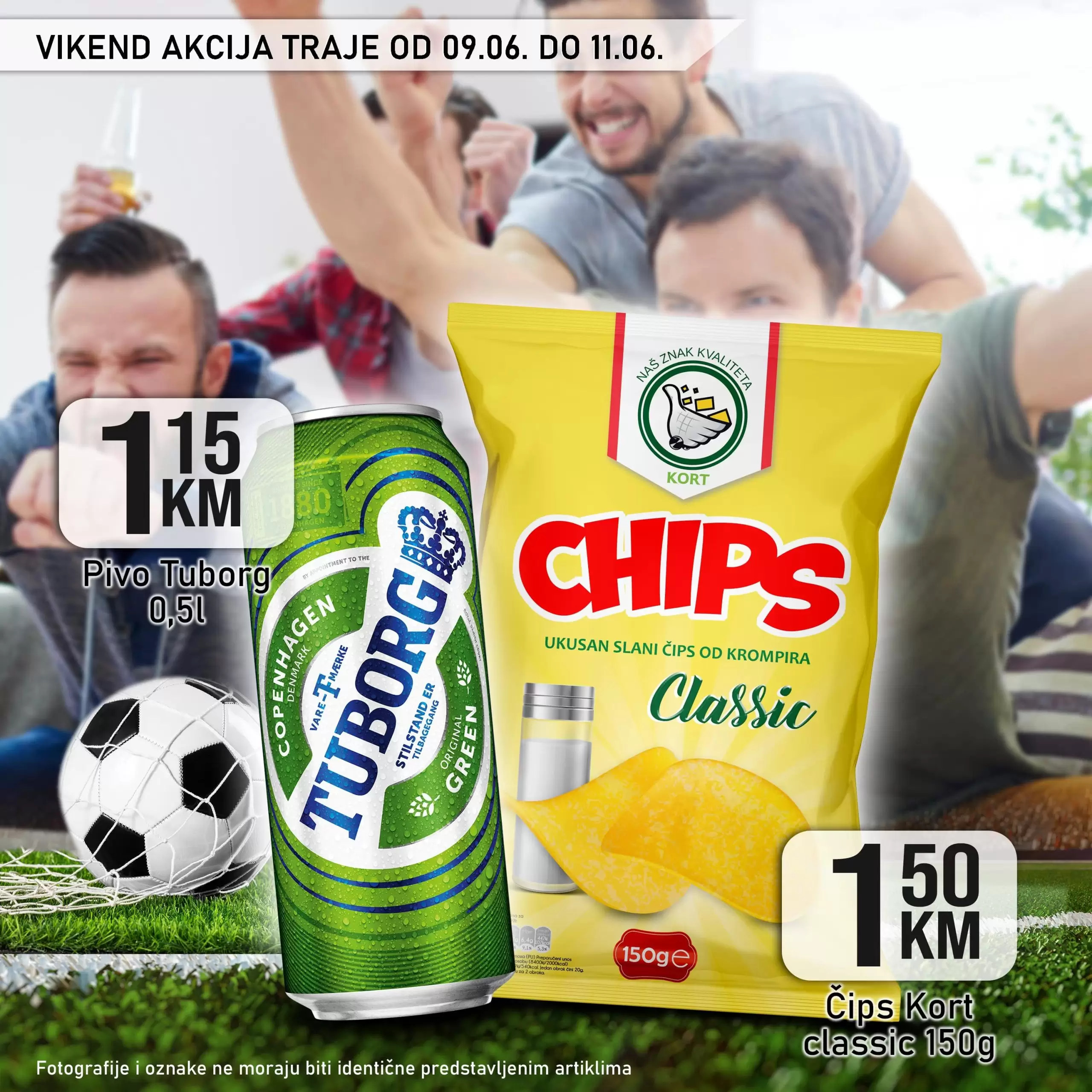 Kort vikend akcija 9-11.6.2023.