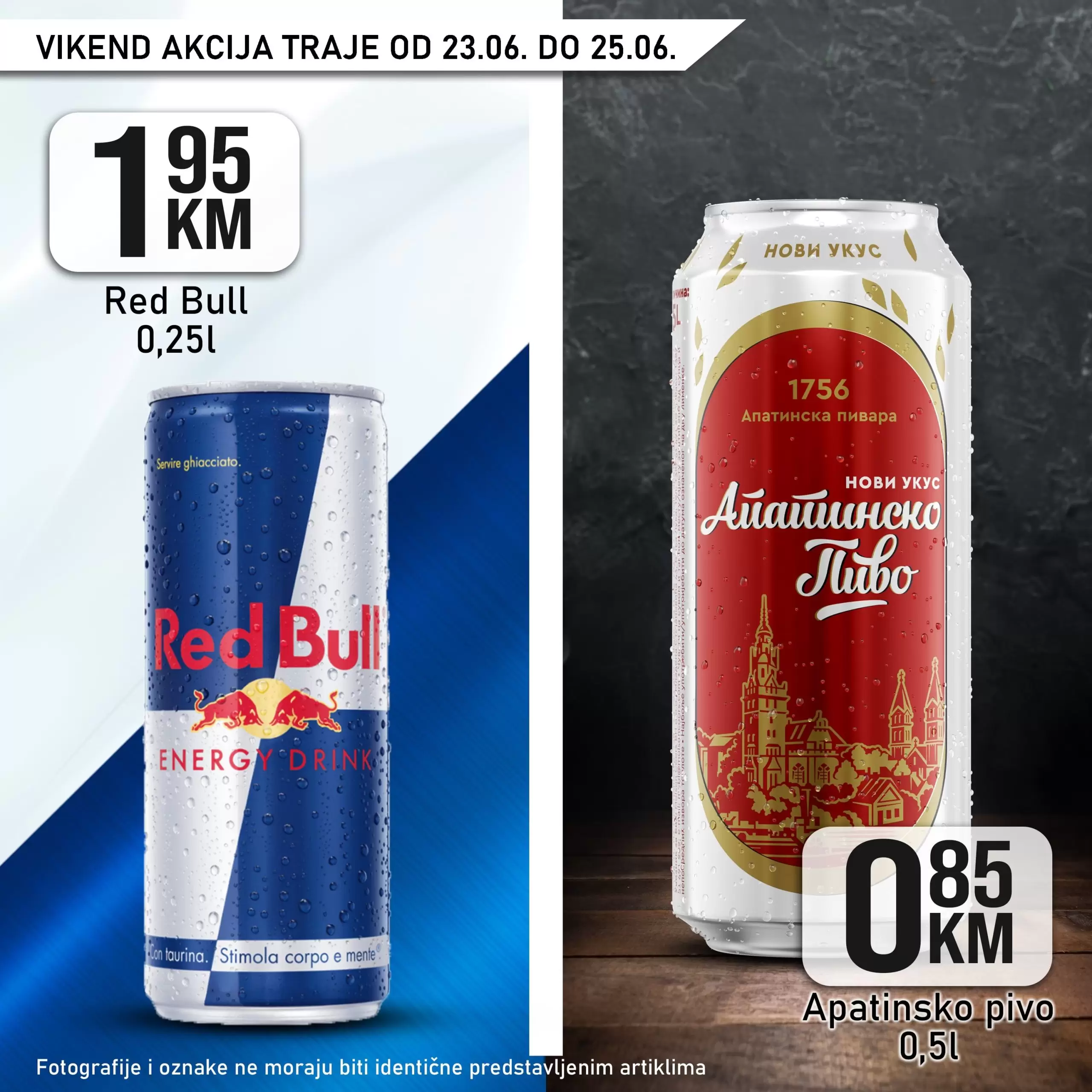 Kort vikend akcija 23-25.6.2023.