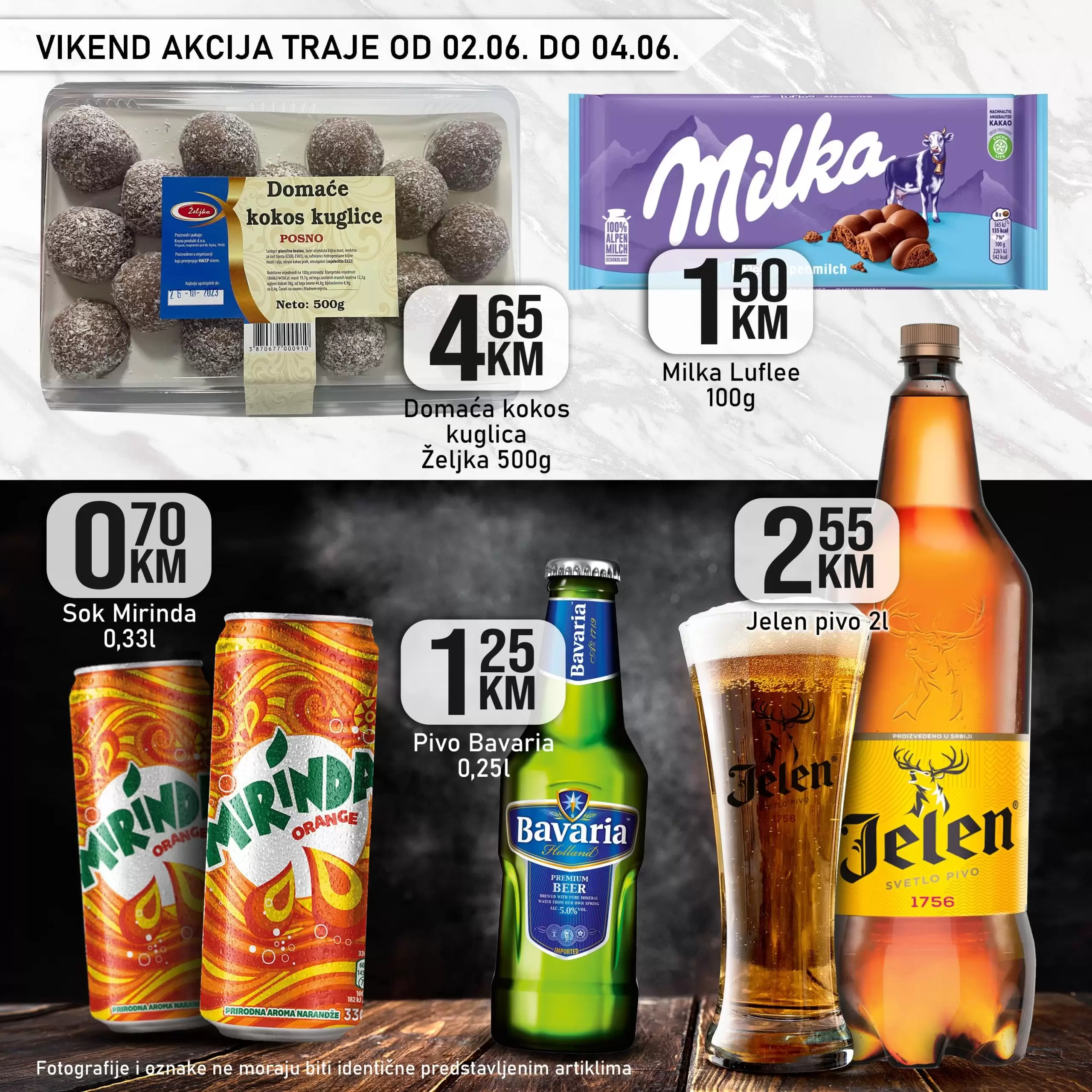 Kort vikend akcija 2-4.6.2023. 