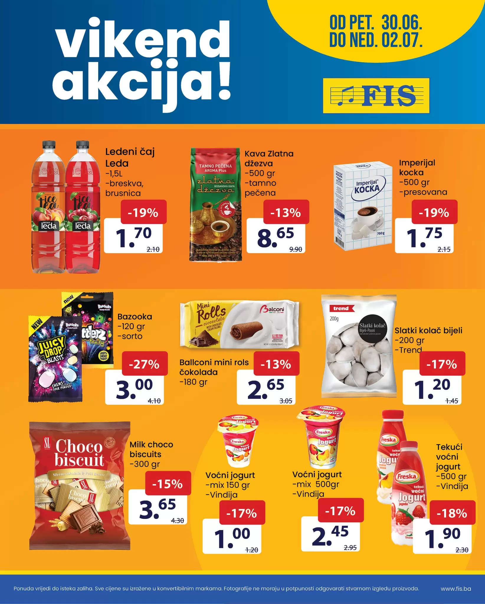 Fis vikend akcija 30.6-2.7.2023.