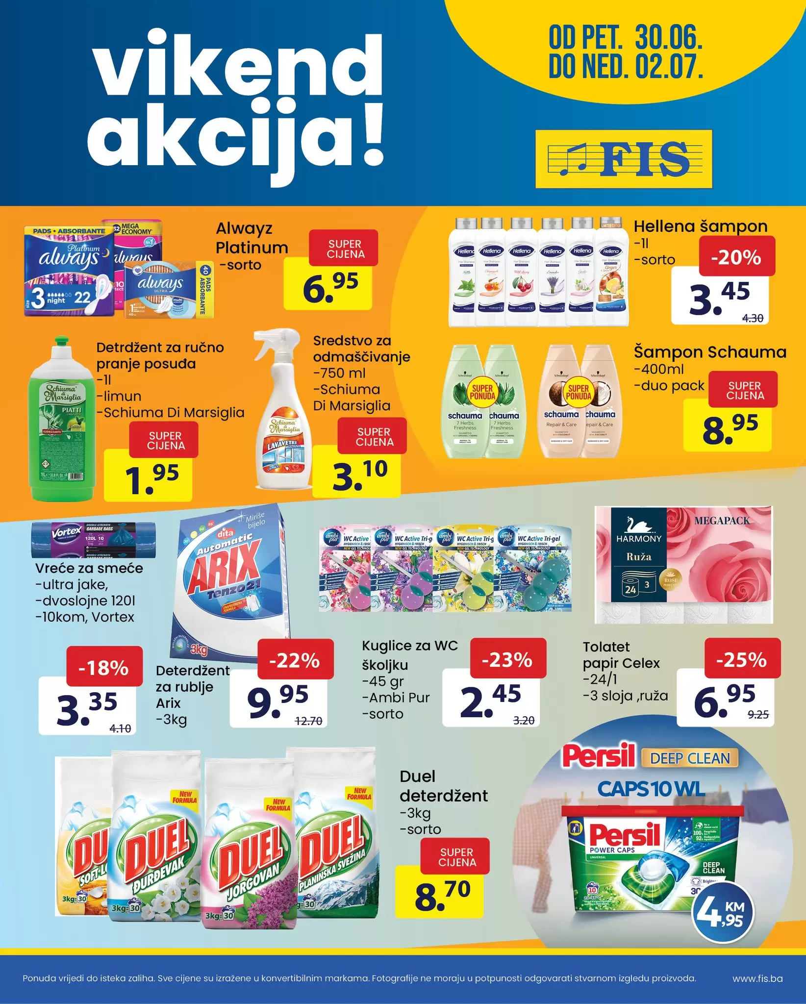 Fis vikend akcija 30.6-2.7.2023.