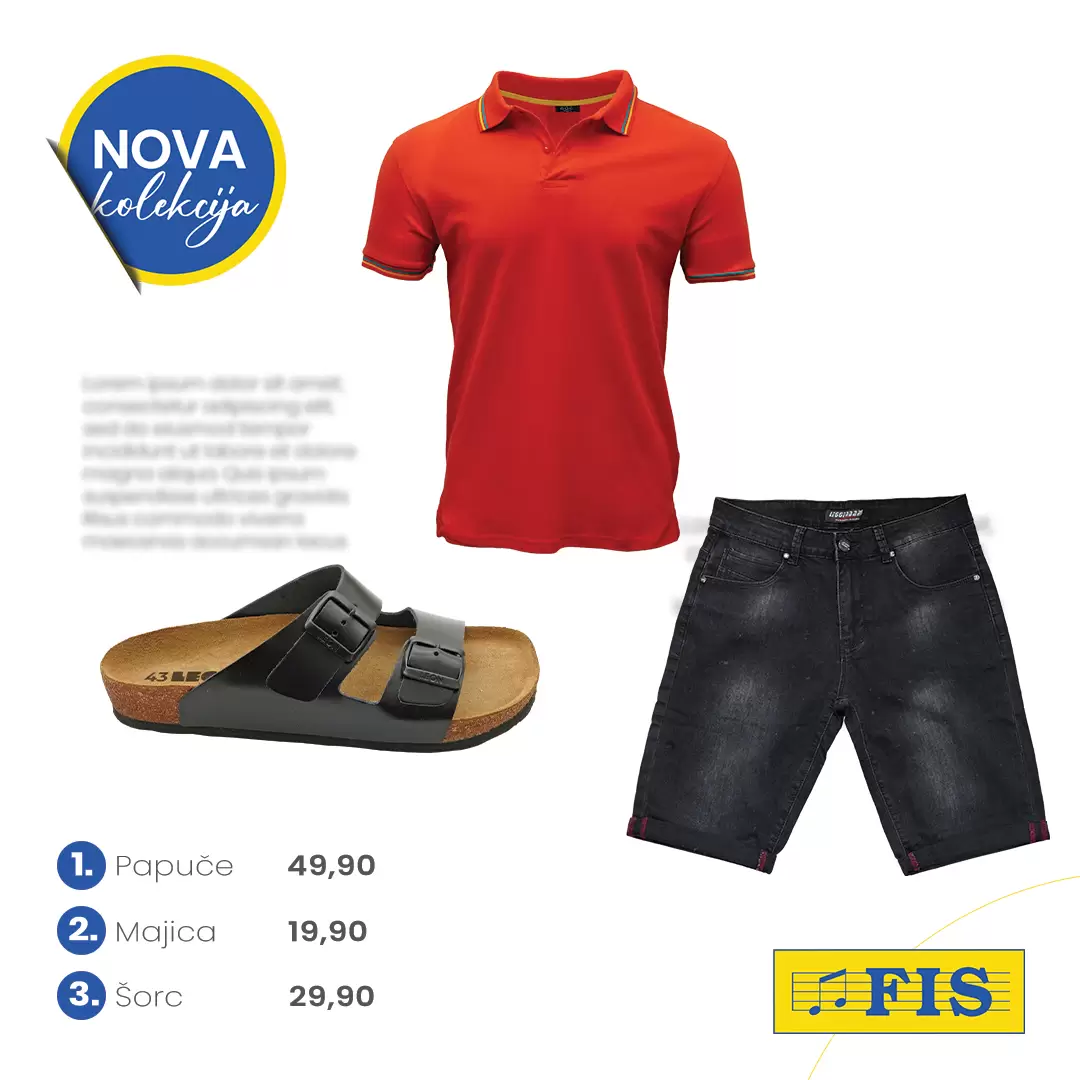 Fis NOVA KOLEKCIJA ODJEĆE 