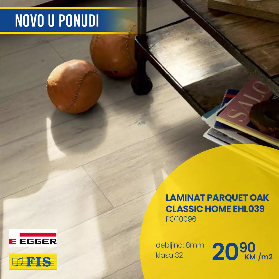 Fis SUPER AKCIJA ⇢ LAMINATI