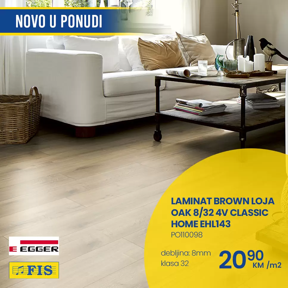 Fis SUPER AKCIJA ⇢ LAMINATI