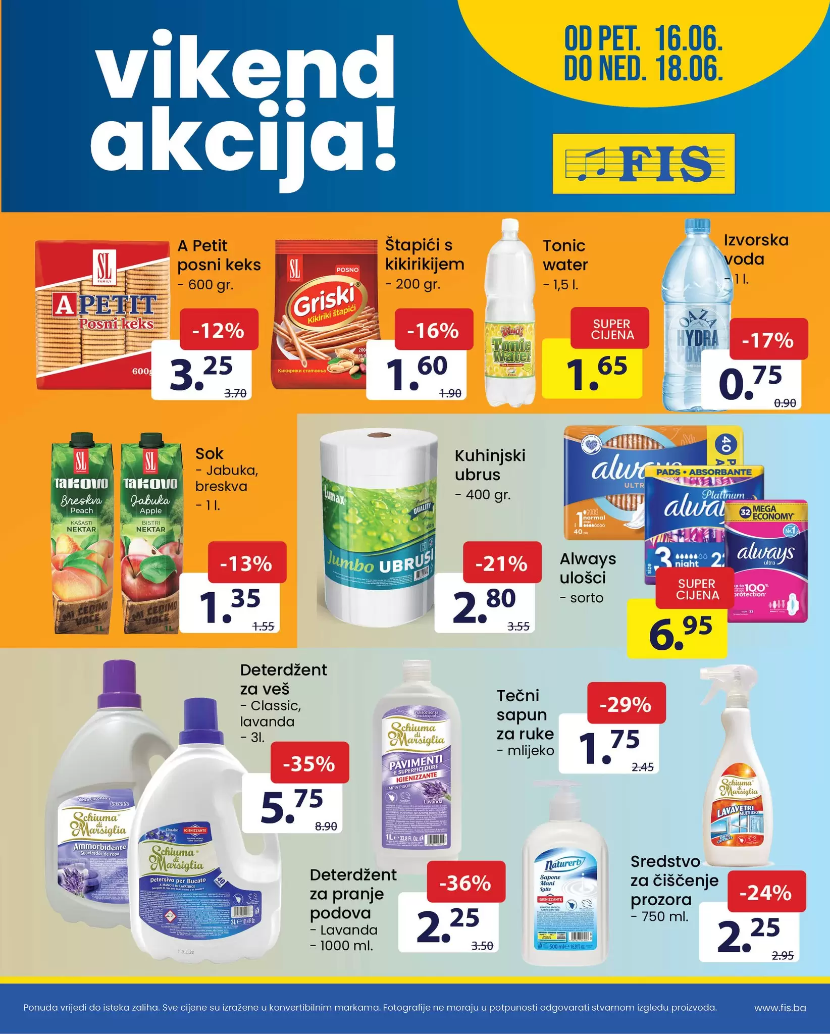 Fis vikend akcija 16-18.6.2023.