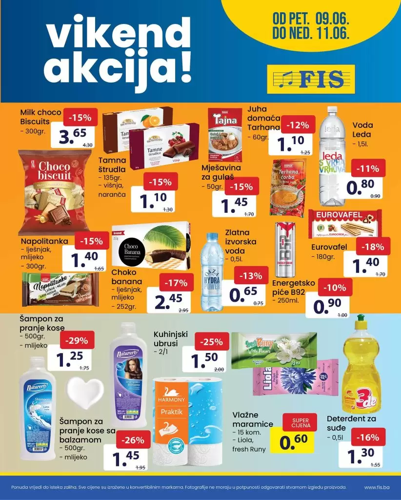FIS vikend akcija 9-11.6.2023.