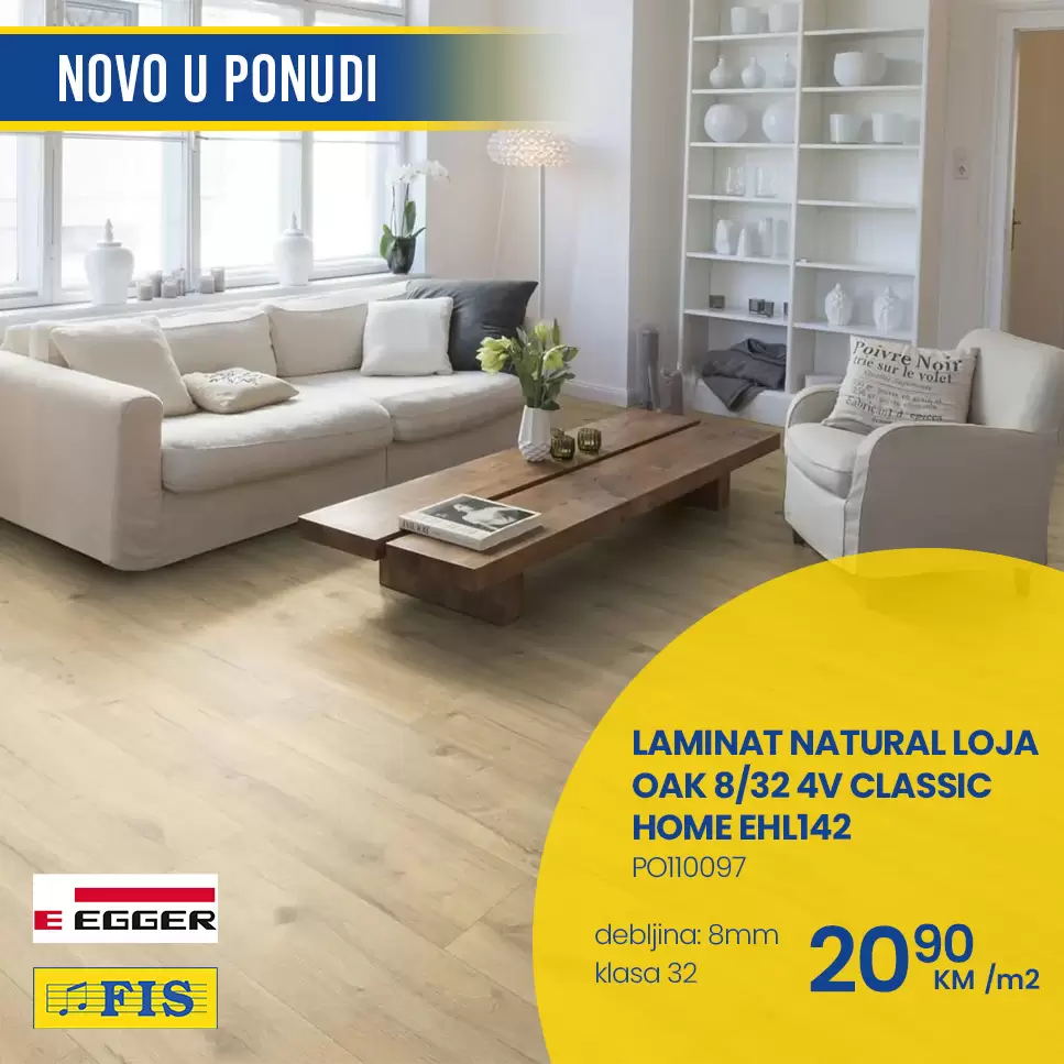 Fis SUPER AKCIJA ⇢ LAMINATI