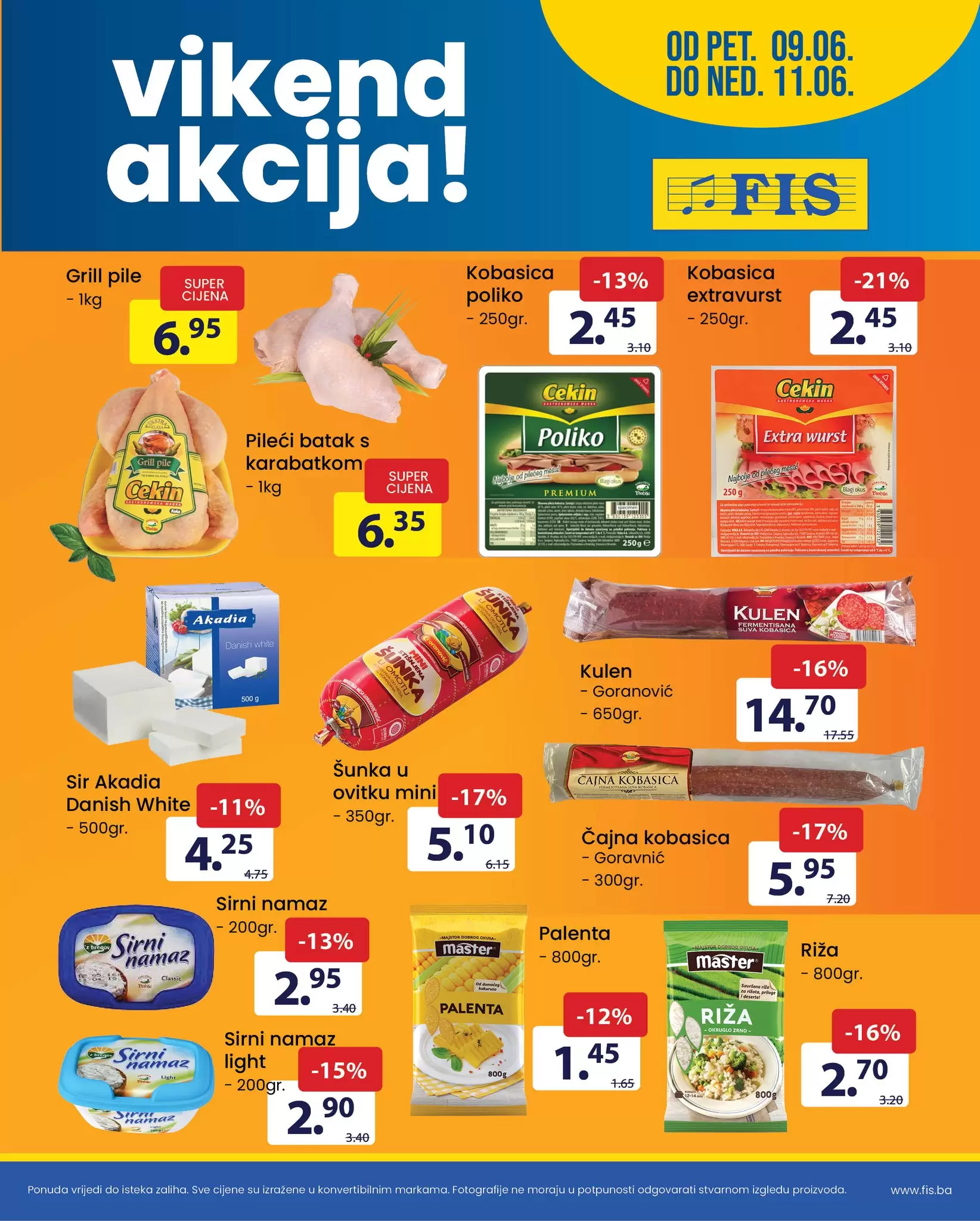 FIS vikend akcija 9-11.6.2023.