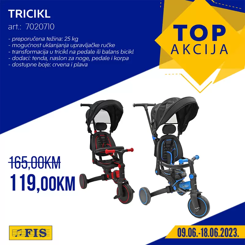 Fis TOP AKCIJA za TOP artikal 9-18.6.2023.