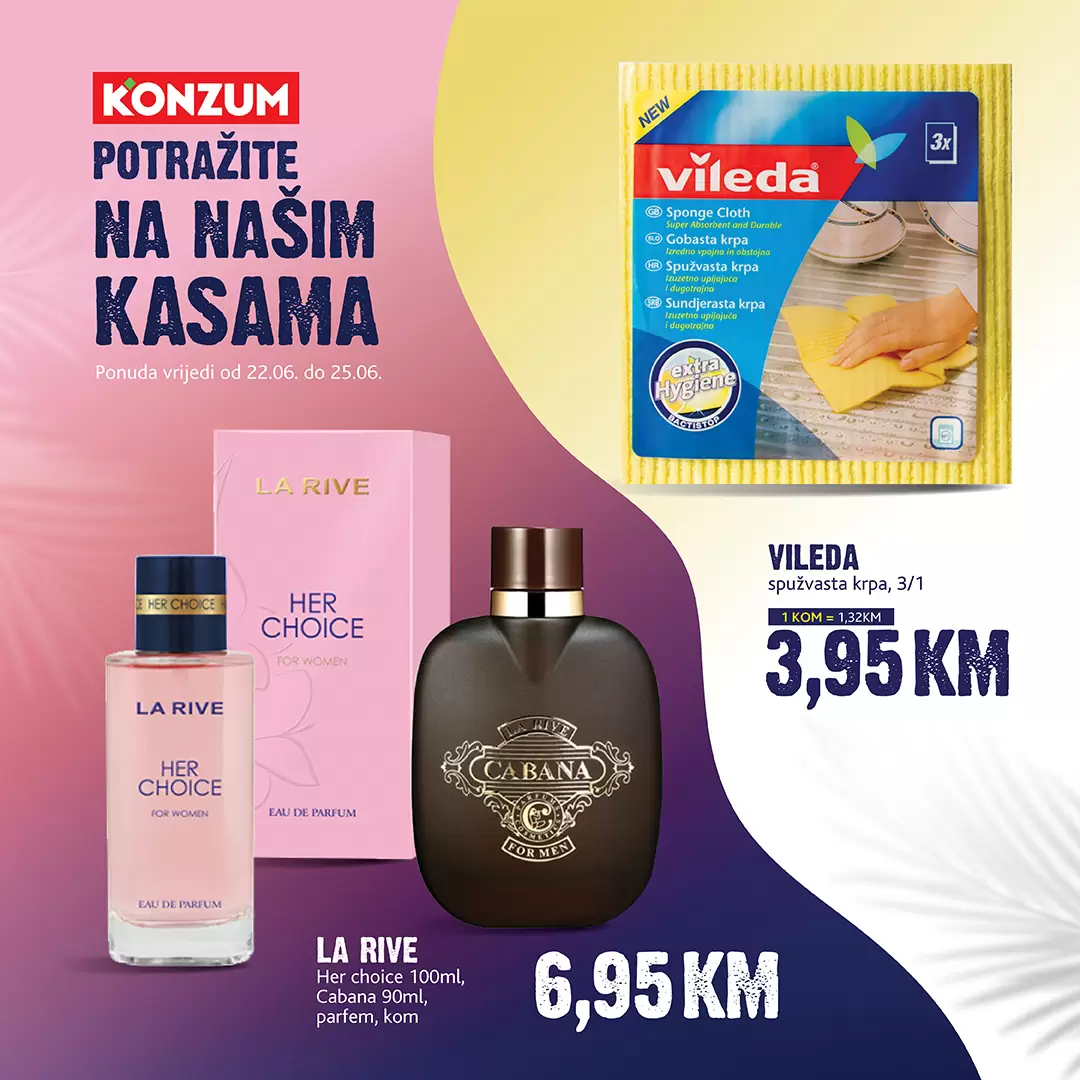 Konzum AKCIJA NA KASAMA!