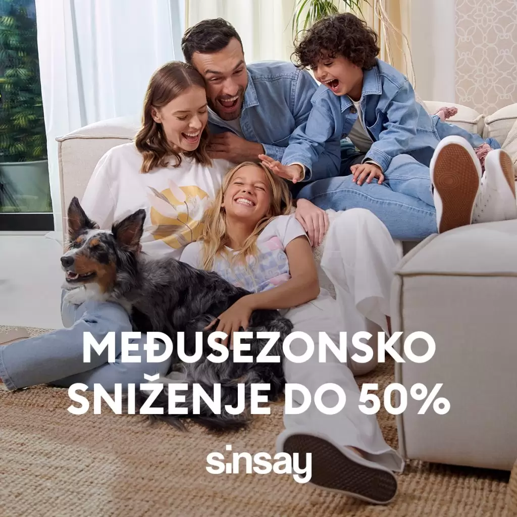 Međusensko sniženje u Sinsay!