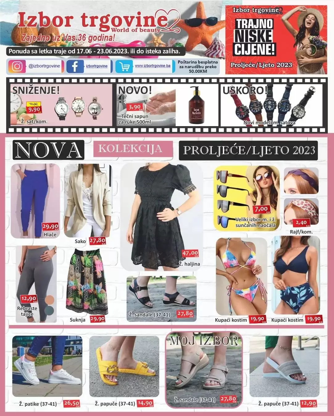 Izbor trgovine katalog 17-23.6.2023. 