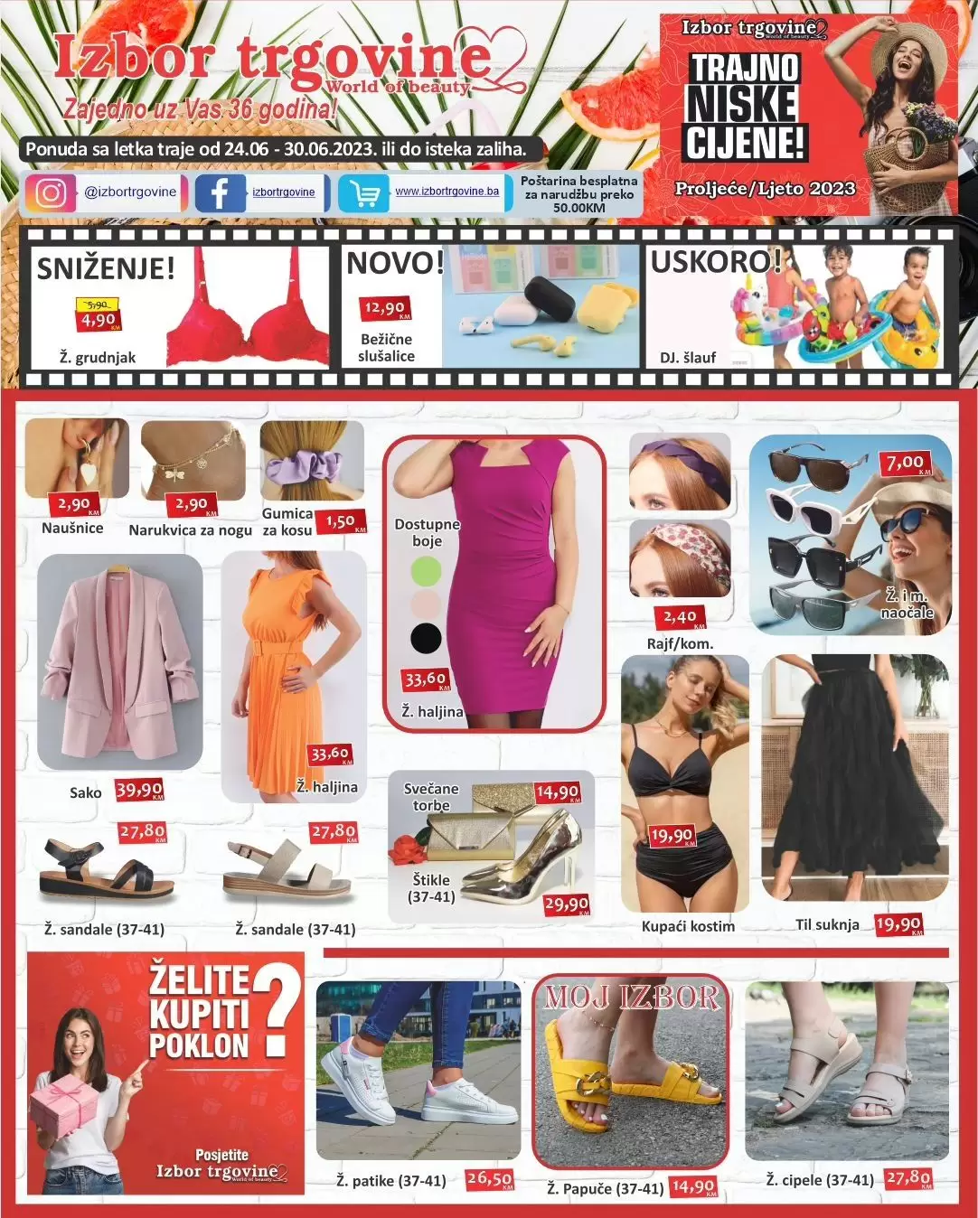 Izbor trgovine katalog 24-30.6.2023.