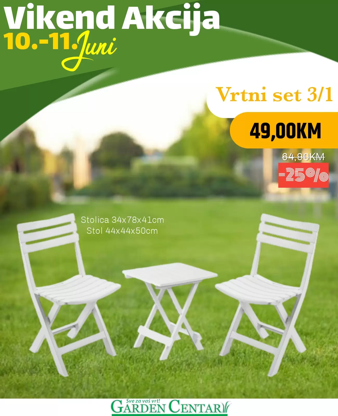 Garden Centar vikend akcija10-11.6.2023. 