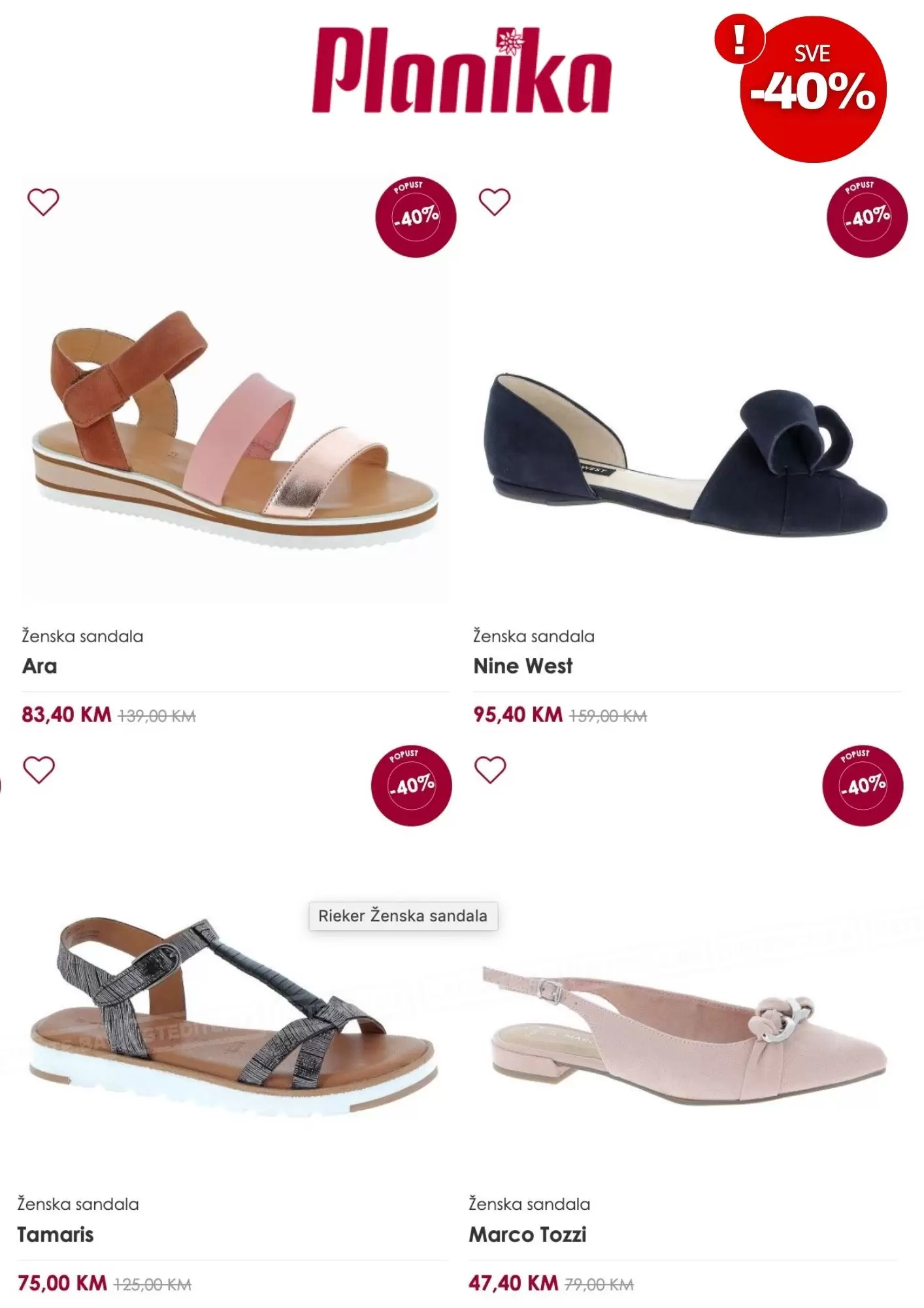 Planika SNIŽENJE SVE DO 40%!