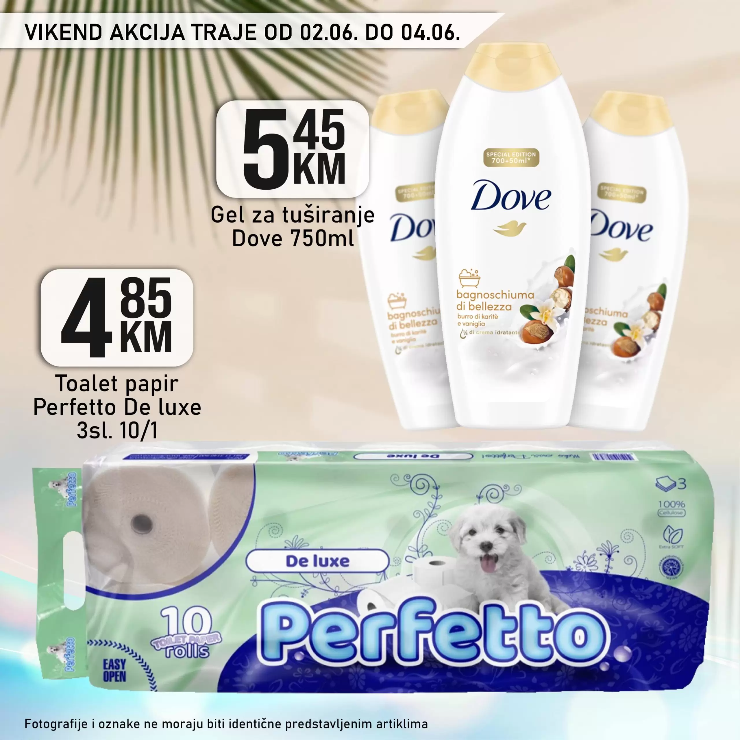 Kort vikend akcija 2-4.6.2023. 