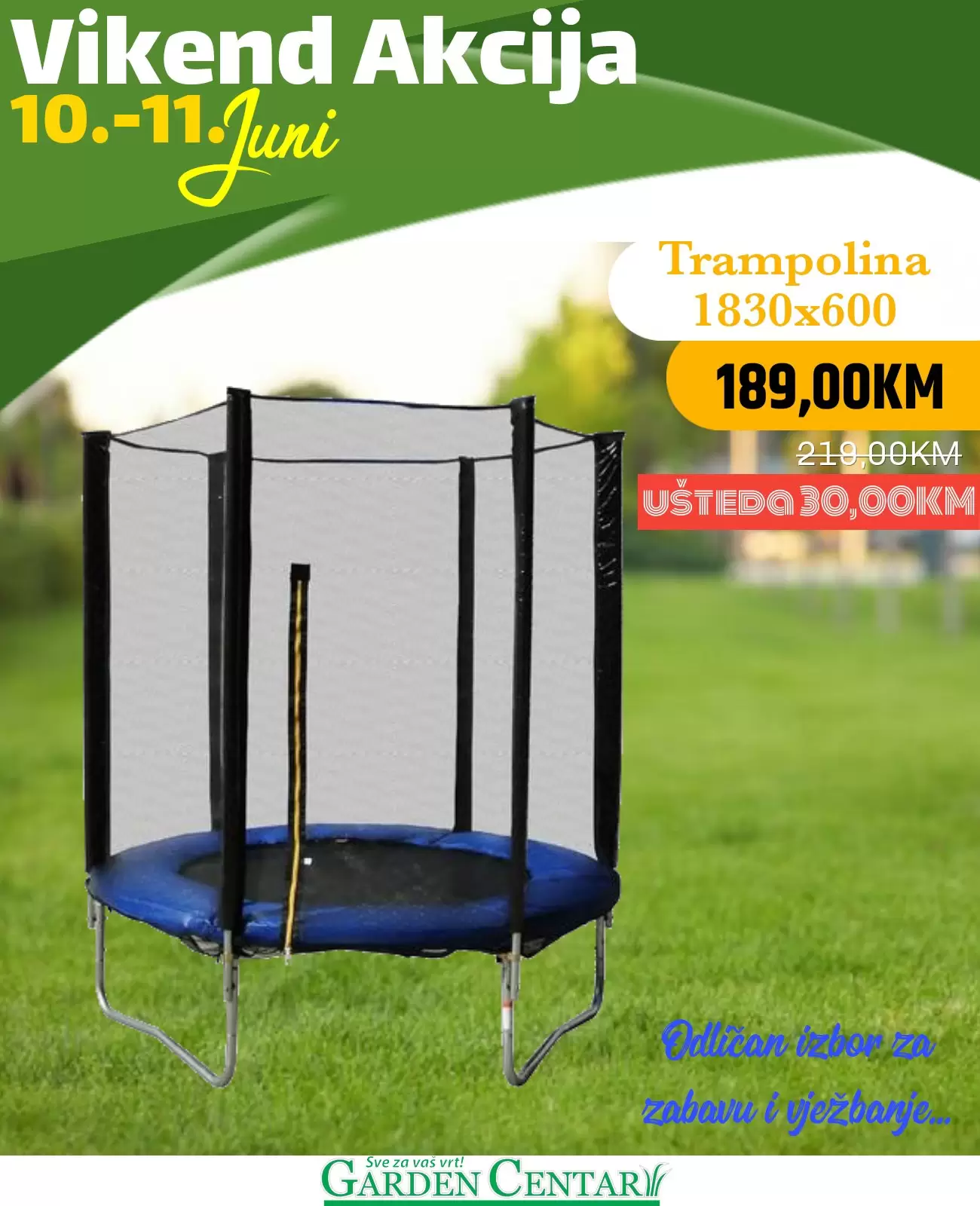 Garden Centar vikend akcija10-11.6.2023. 