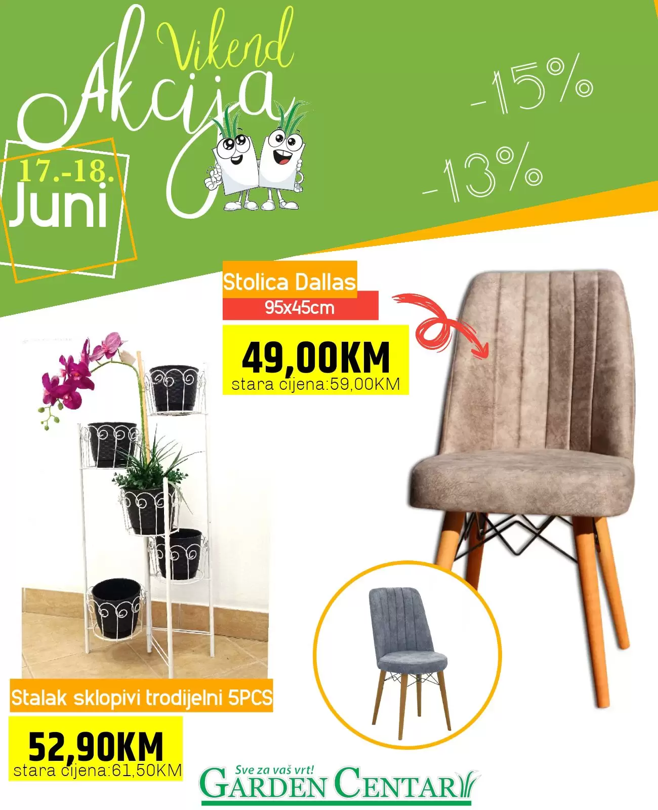 Garden Centar vikend akcija 17-18.6.2023. 