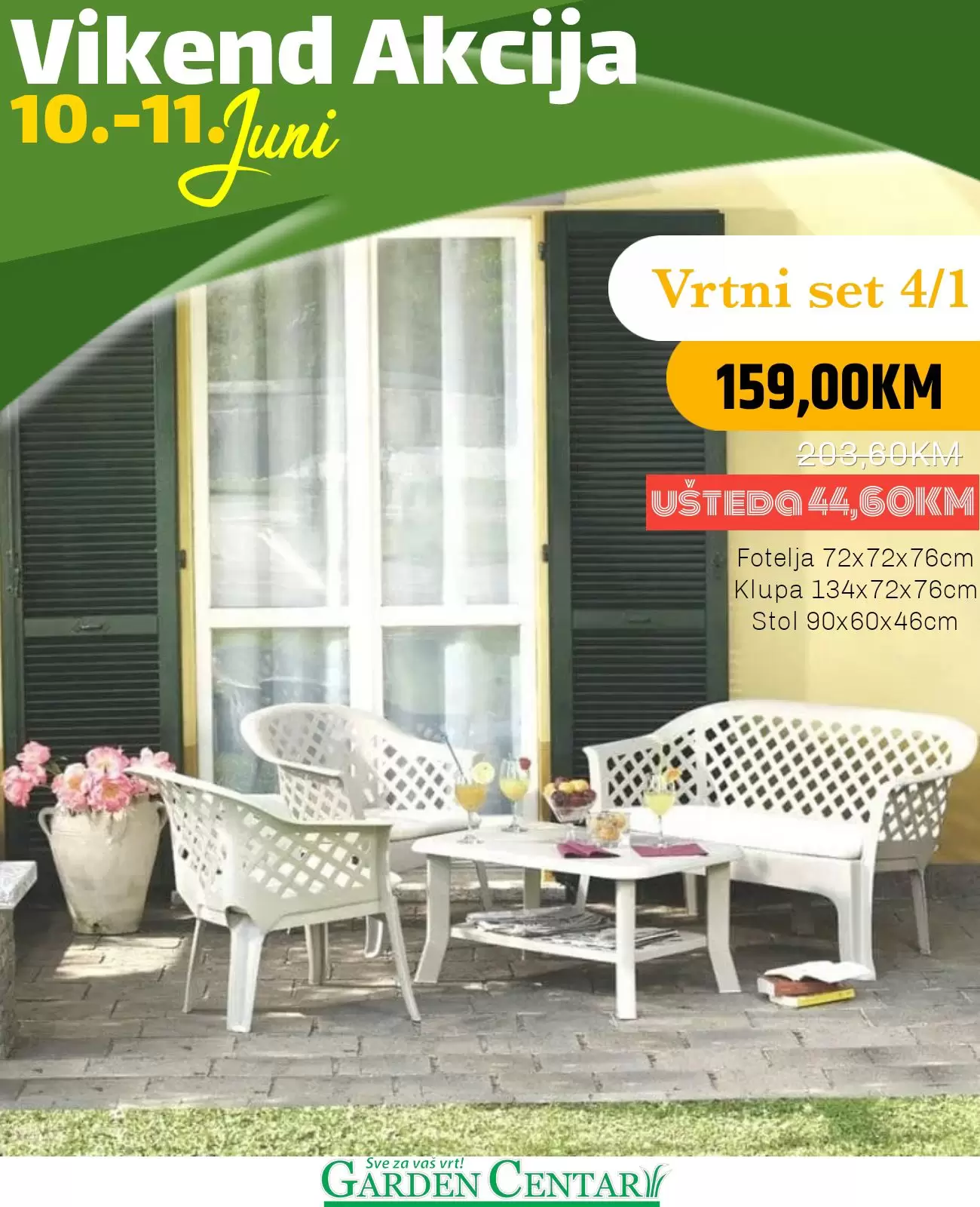 Garden Centar vikend akcija10-11.6.2023. 