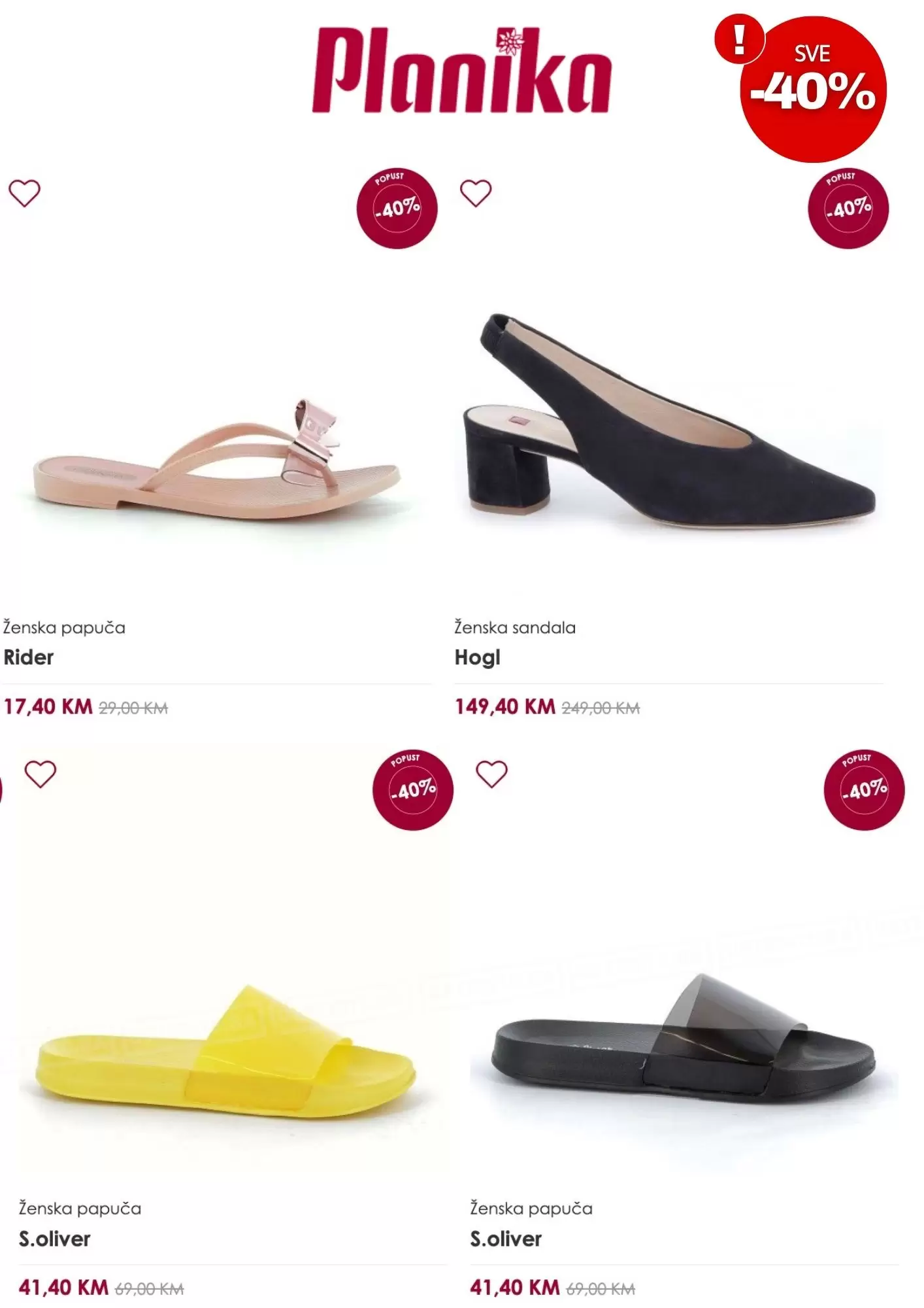 Planika SNIŽENJE SVE DO 40%!