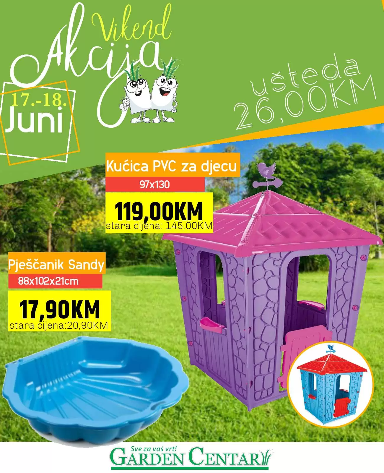Garden Centar vikend akcija 17-18.6.2023. 