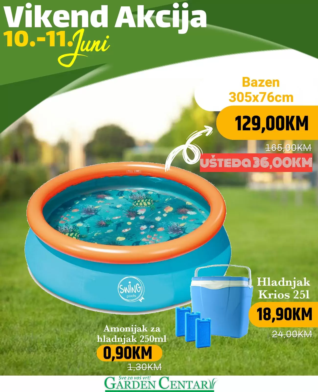Garden Centar vikend akcija10-11.6.2023. 