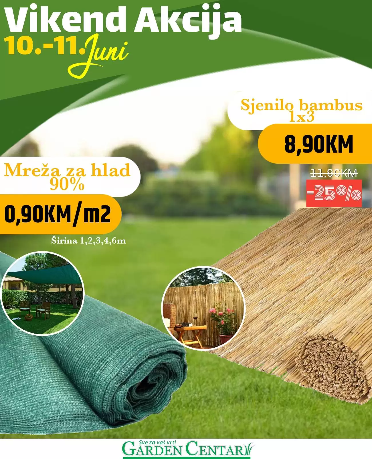 Garden Centar vikend akcija10-11.6.2023. 