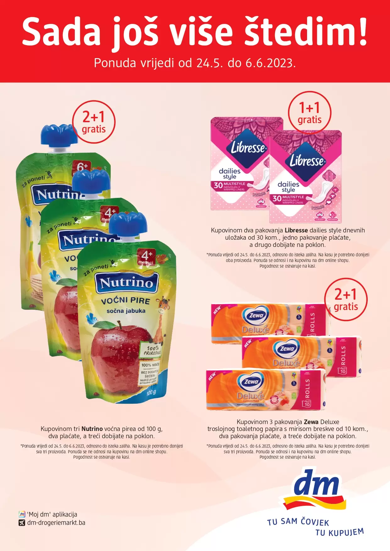 dm GRATIS ⇢Sada još više štedim 24.5-6.6.2023.
