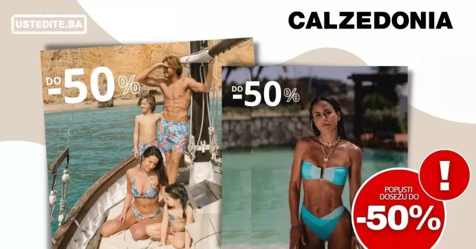 Calzedonia BiH KUPAĆI KOSTIMI ⇢Sniženje do 50%