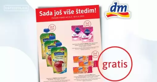 dm GRATIS ⇢Sada još više štedim 24.5-6.6.2023.
