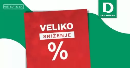 Deichmann VELIKO SNIŽENJE na preko 500 artikala 16.6-9.7.2023
