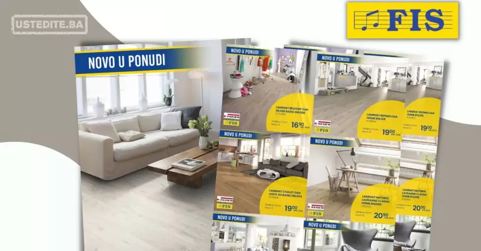 Fis SUPER AKCIJA ⇢ LAMINATI