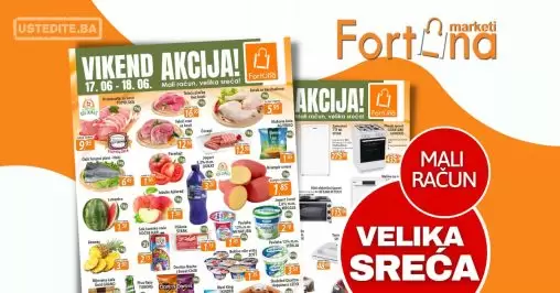 Fortuna vikend akcija 17-18.6.2023.