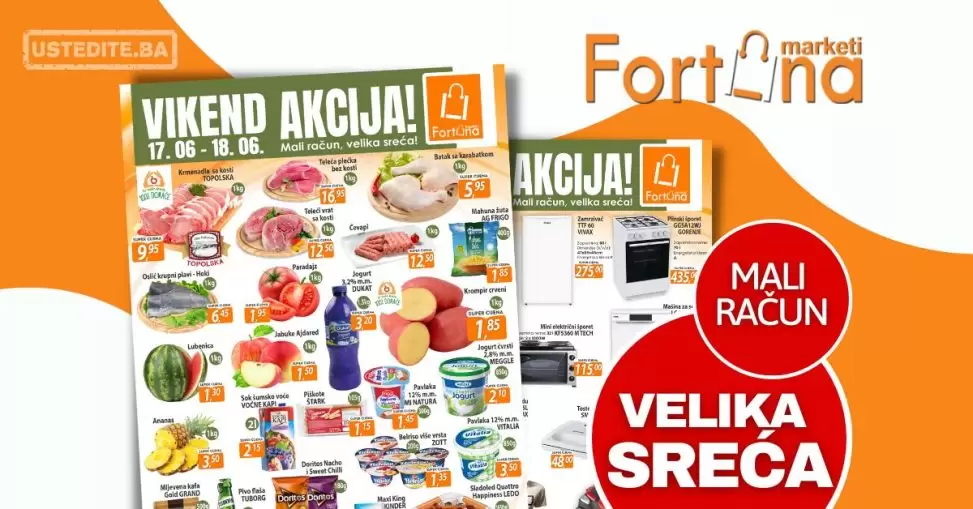 Fortuna vikend akcija 17-18.6.2023.