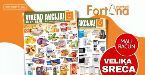 Fortuna vikend akcija 1-2.7.2023.