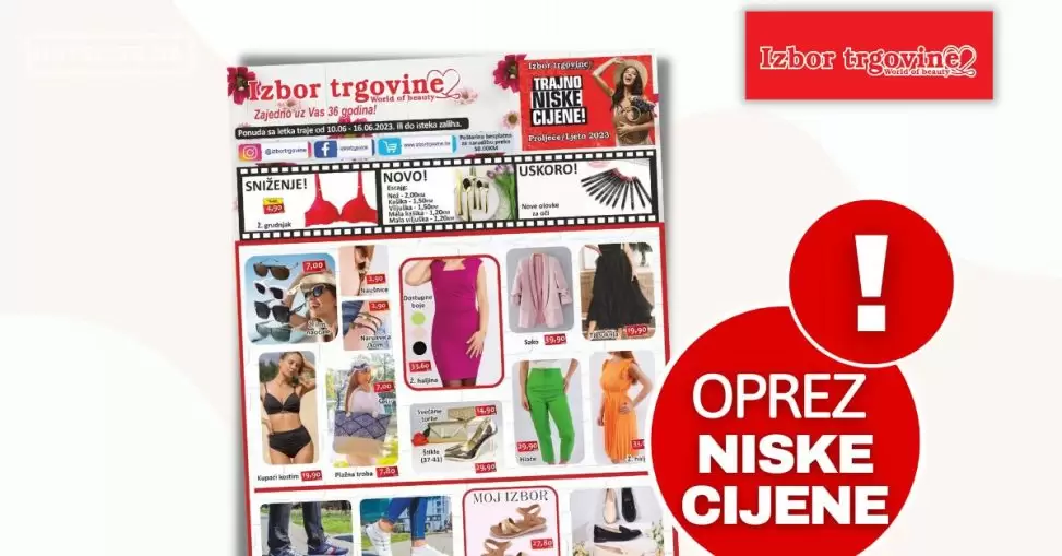 Izbor trgovine katalog 10-16.6.2023.