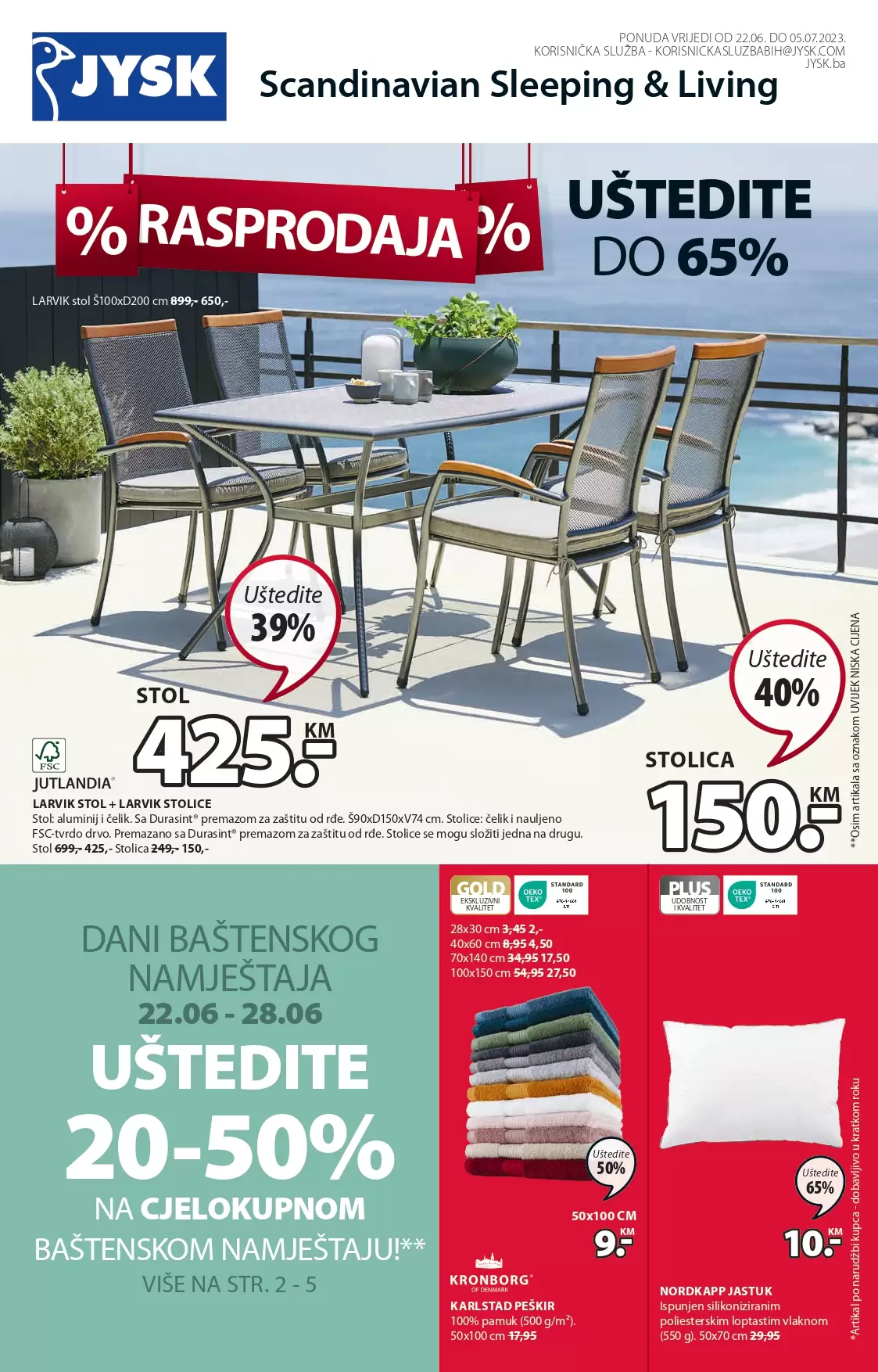 Jysk katalog 22.6-5.7.2023.