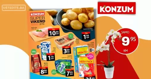 Konzum vikend akcija 8-11.6.2023.