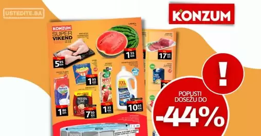 Konzum vikend akcija 15-18.6.2023.