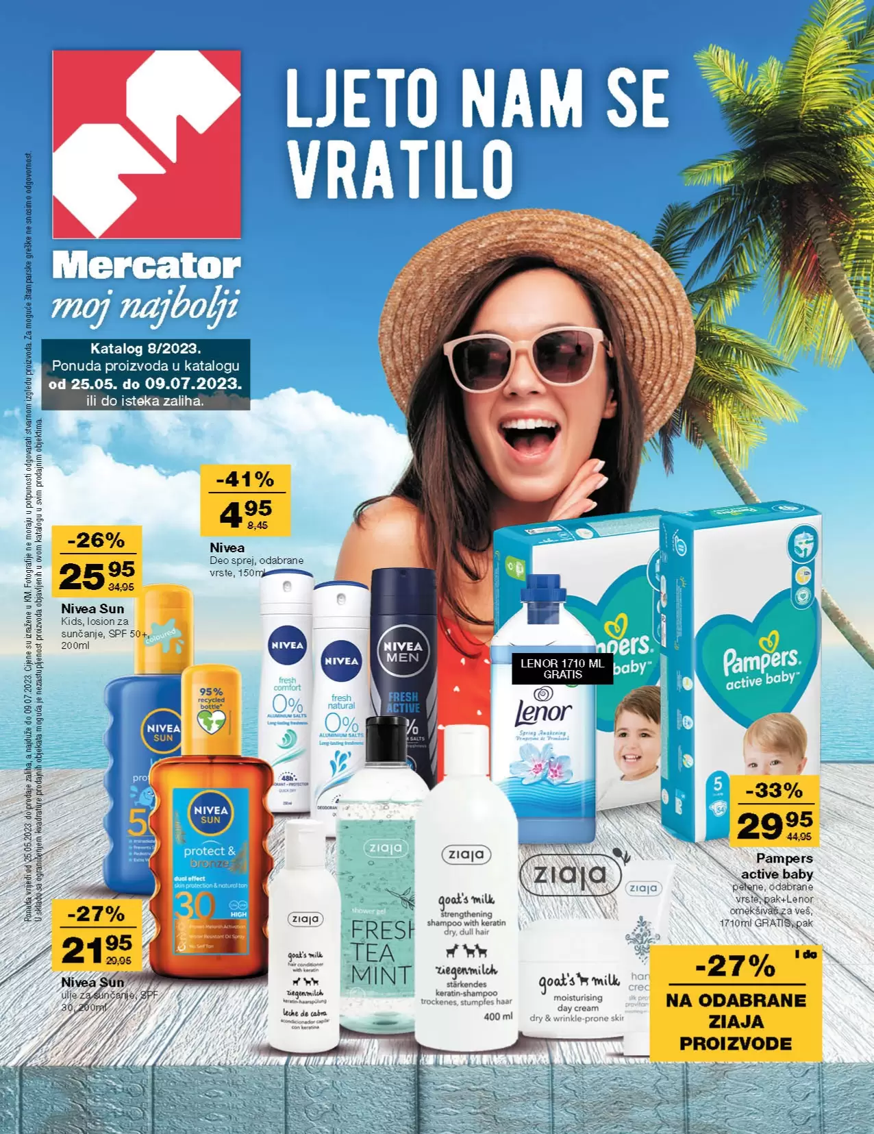 Mercator katalog LJETNA AKCIJA 25.6-9.7.2023