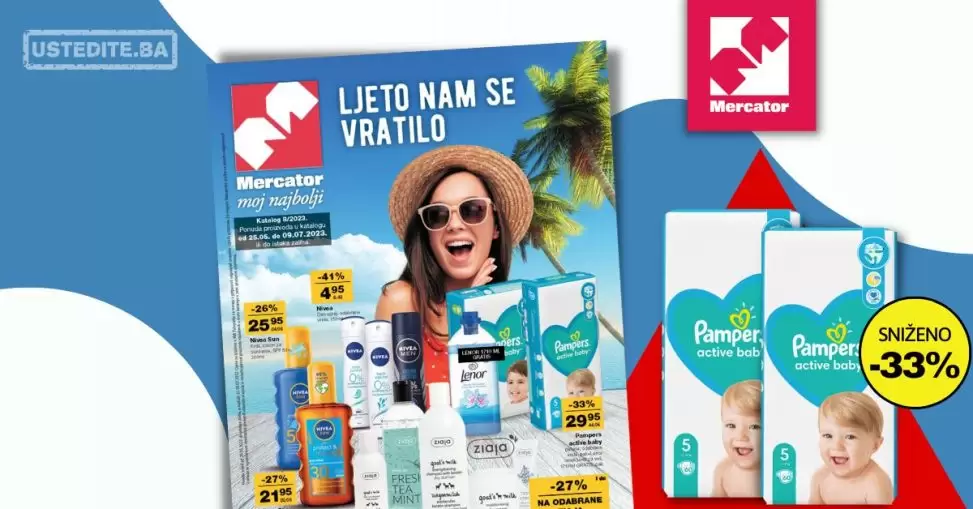 Mercator katalog LJETNA AKCIJA 25.6-9.7.2023