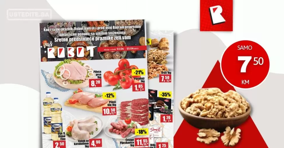 Robot vikend akcija 23-25.6.2023.