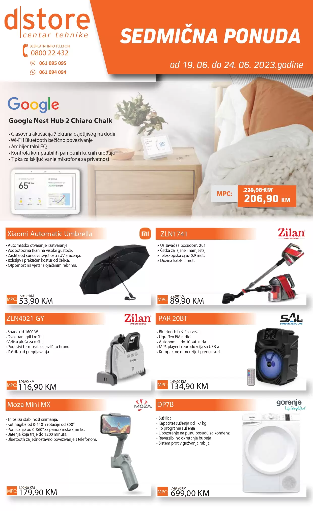 Dstore CENTAR TEHNIKE SEDMICNA PONUDA 19-24.06.23.