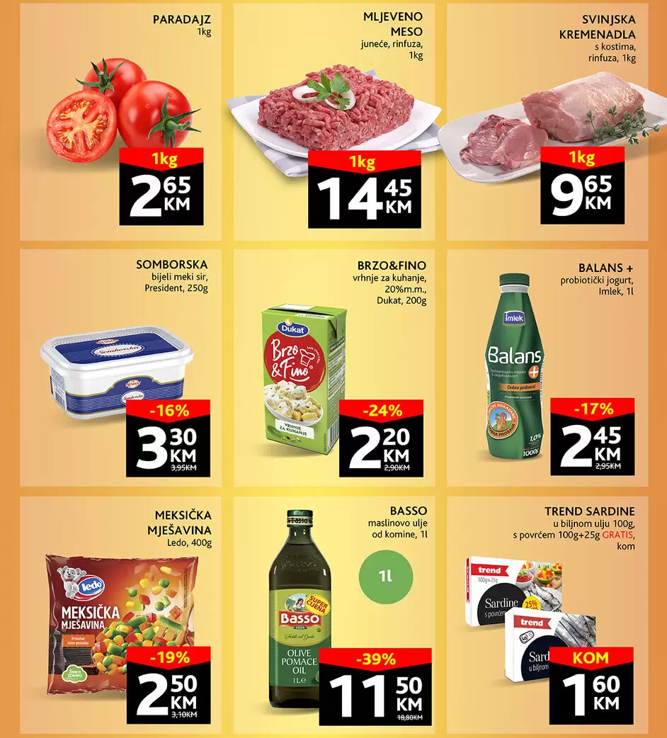 Konzum vikend akcija 8-11.6.2023.