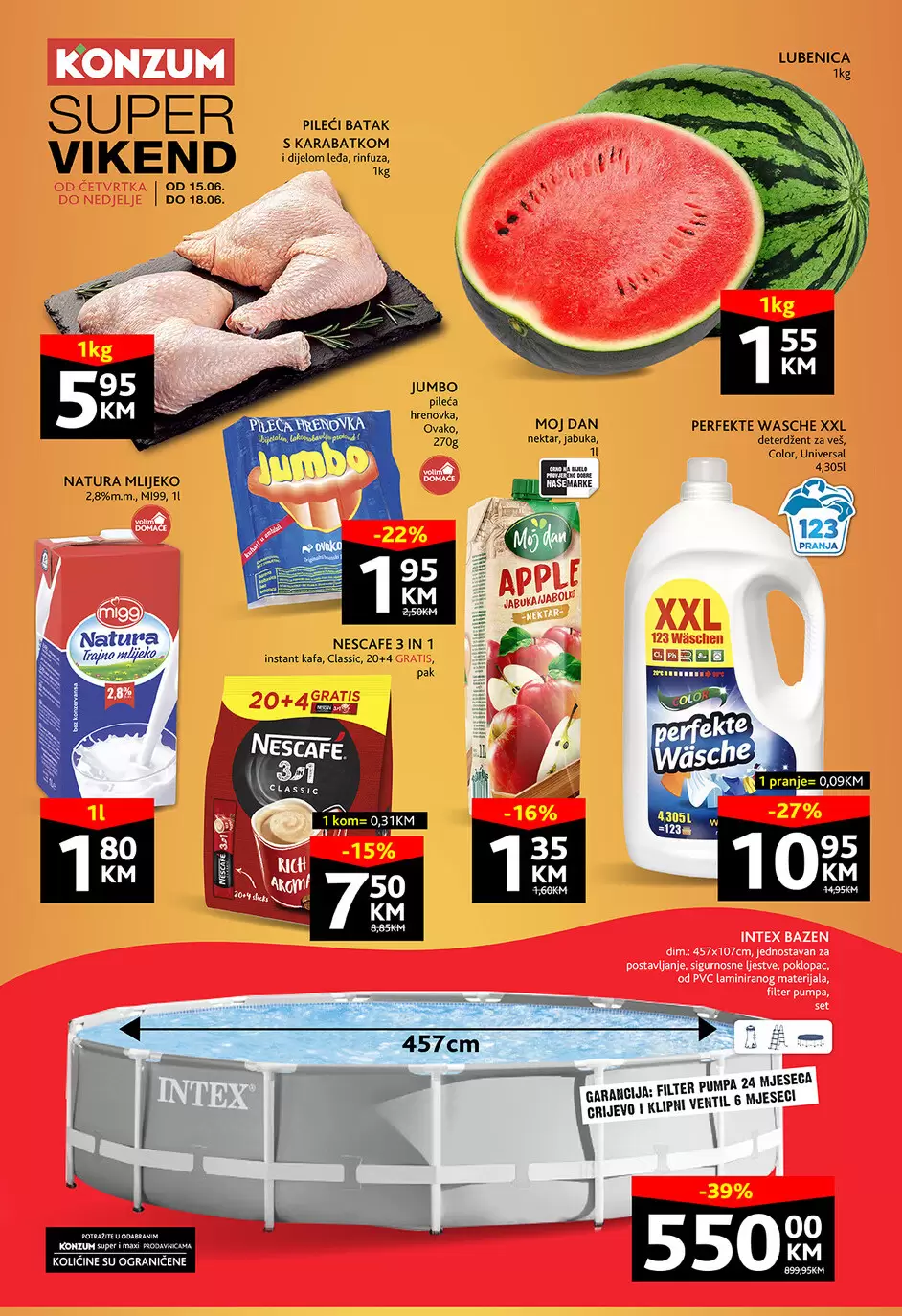 Konzum vikend akcija 15-18.6.2023.